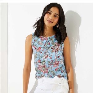 NWT Loft Garden Vintage Floral Soft Shell, Size S